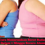 Cara Menurunkan Berat Badan Dalam 1 Minggu Secara Alami